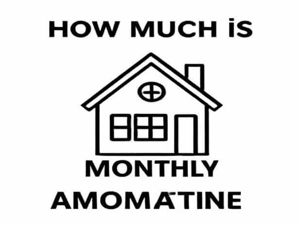 How Much Is Monthly Amortization