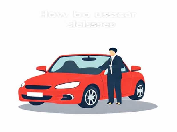How To Be A Used Car Salesman