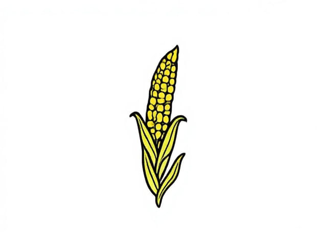 How To Draw A Cornstalk