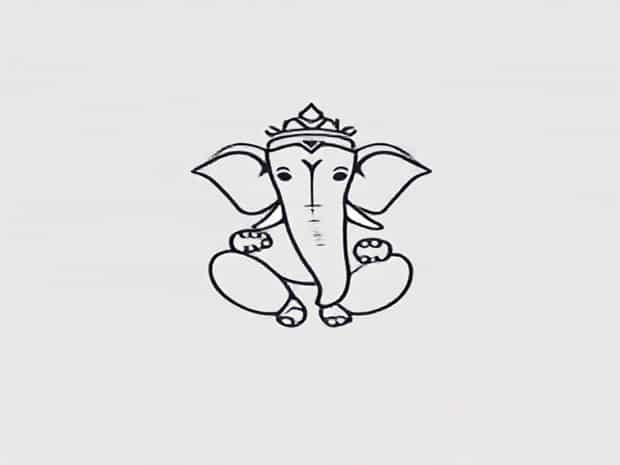How To Draw Ganesha