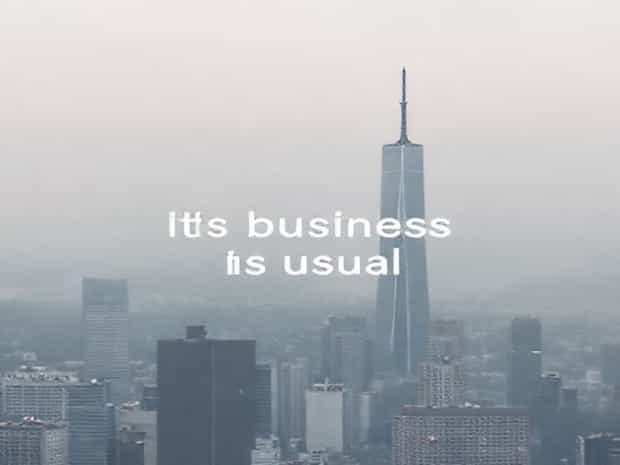 It'S Business As Usual