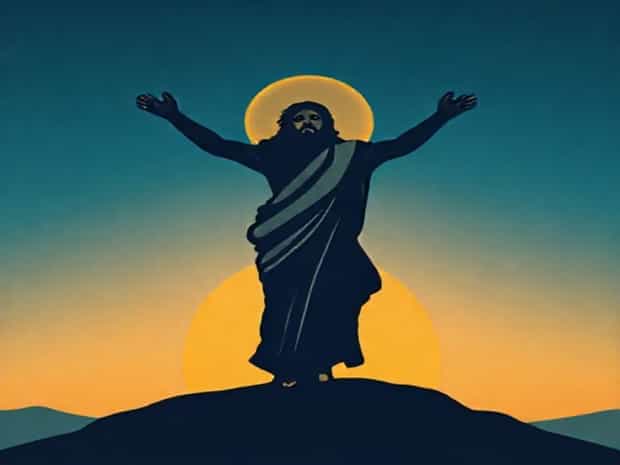 Jesus Rising From The Dead
