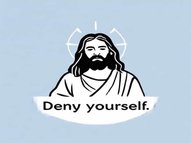 Jesus Said Deny Yourself