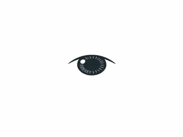 Long Often Unblinking Gaze