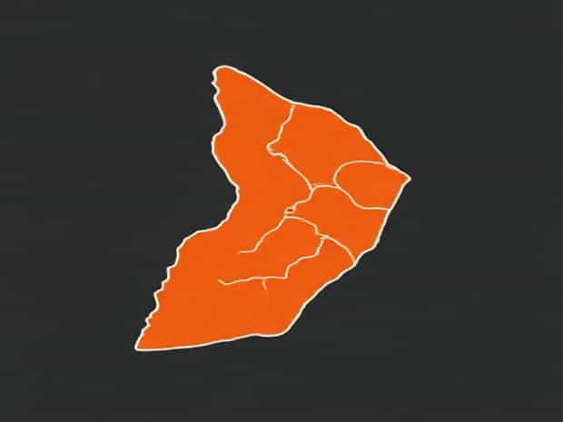 Map Of Kirinyaga County