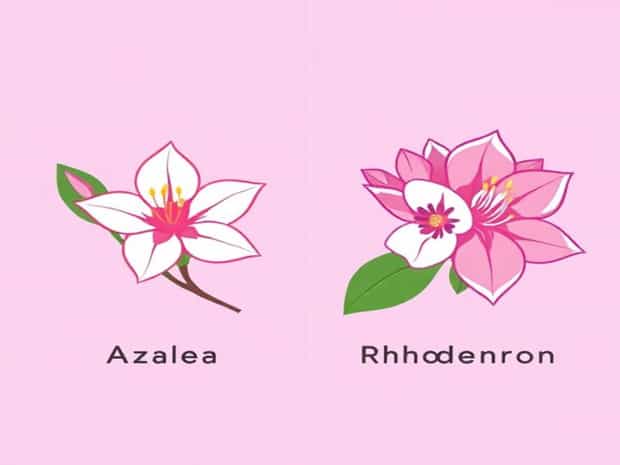 Difference Between Azalea And Rhododendron