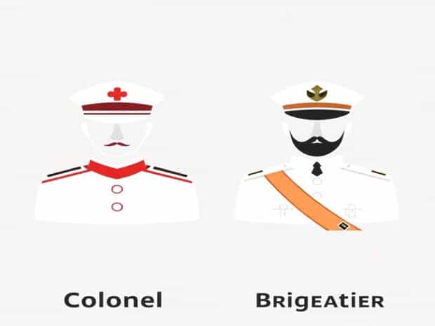 Difference Between Colonel And Brigadier