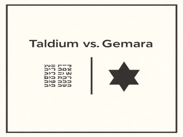 Difference Between Talmud And Gemara
