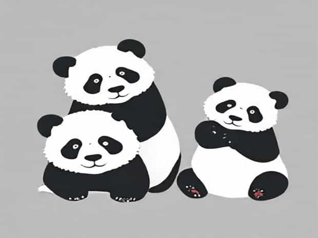 Dogs Painted As Pandas