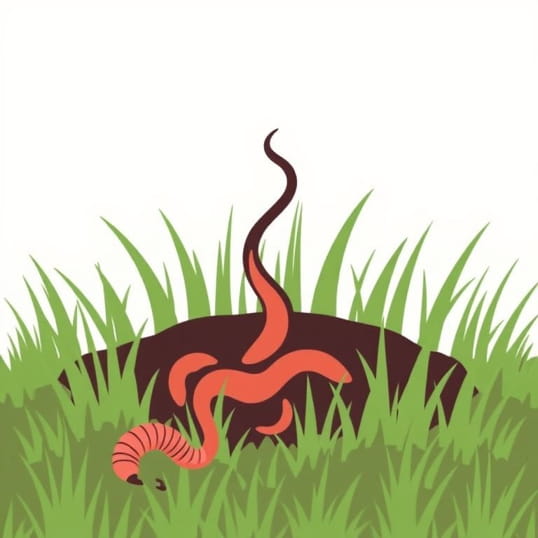Earthworm Infestation In Lawn