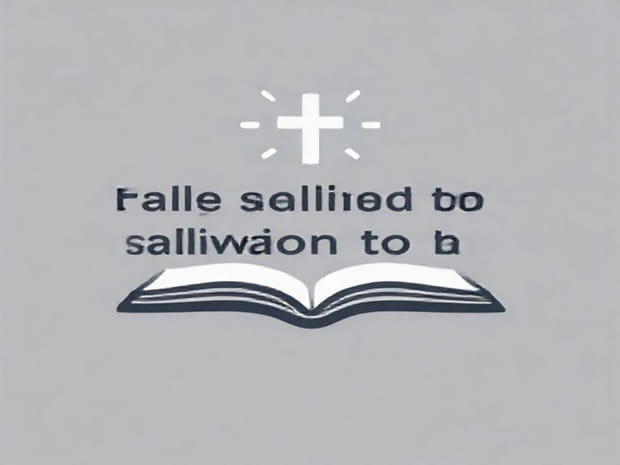 Explaining Salvation To A Nonbeliever
