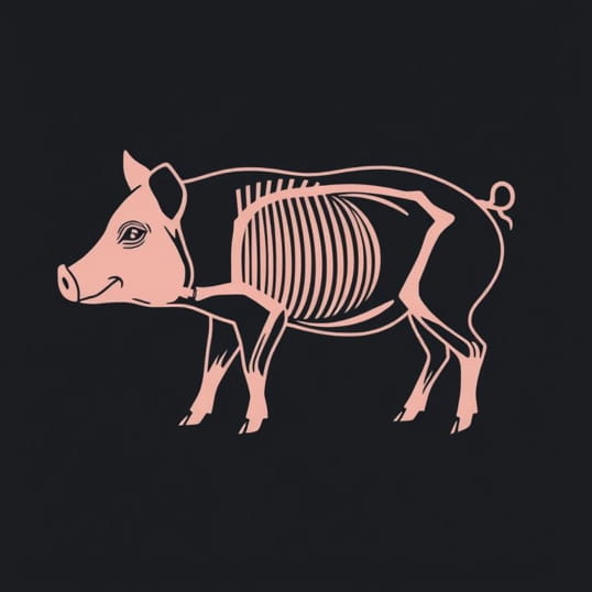 External Anatomy Of Swine