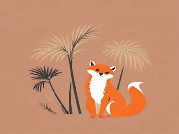 Fox And Ferret Palms