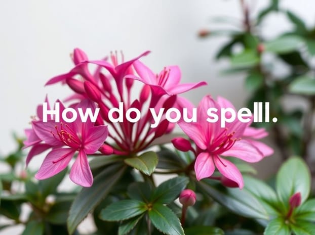 How Do You Spell Azalea