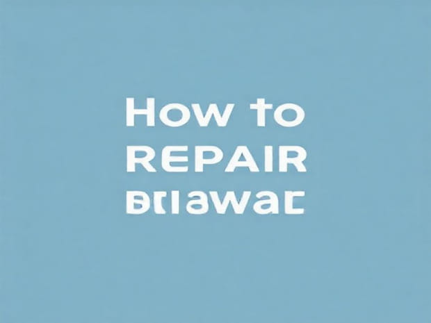 How To Repair Drywall