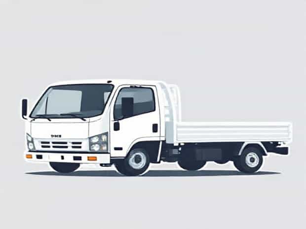 Isuzu Flatbed Mini Truck