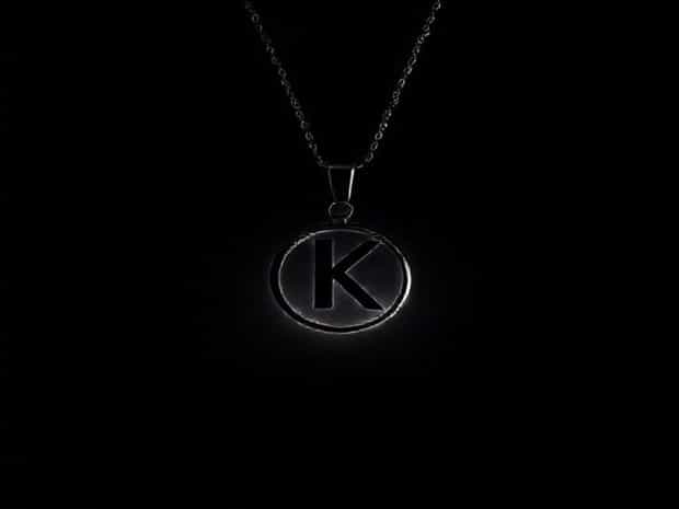 K Pendant For Men