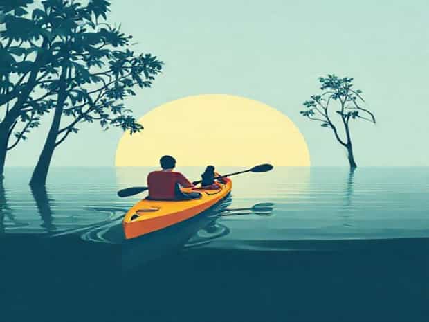 Kayaking In Varkala Mangrove Forest