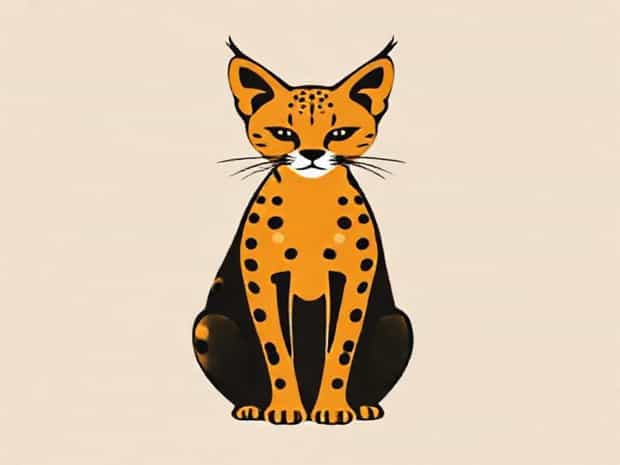 Leptailurus Serval X Felis Catus