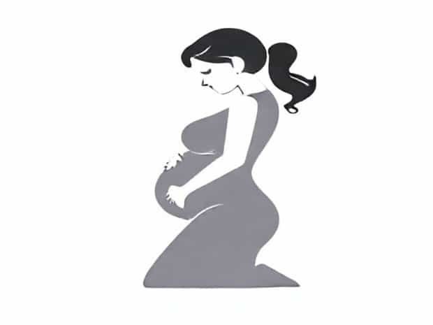 Lying On Back Pregnant Propped Up