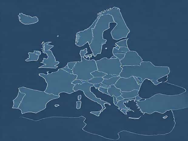Mapa Europy Xvii Wiek