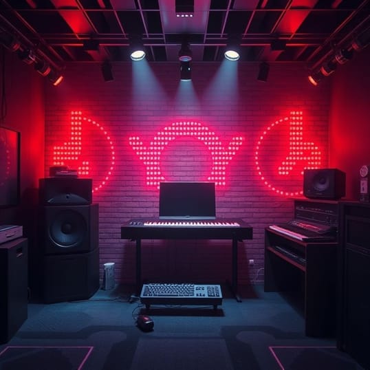 Chrome Music Lab Blinding Lights