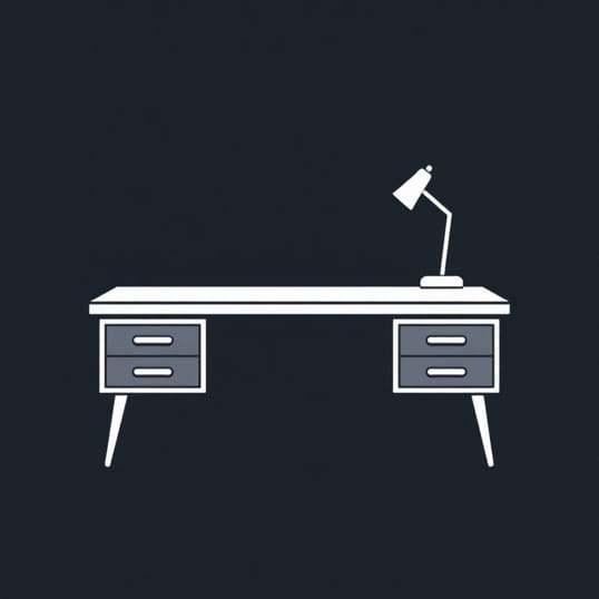 Desk With Drawers On Both Sides