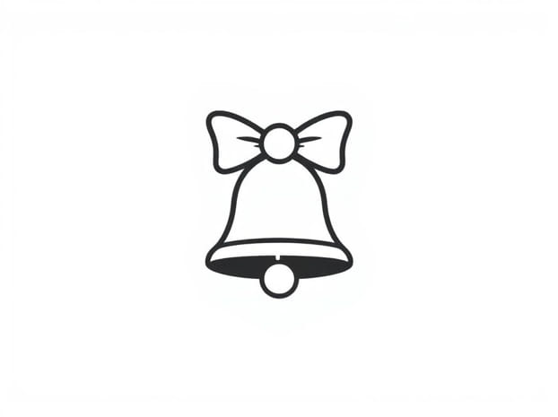 Easy Jingle Bell Drawing