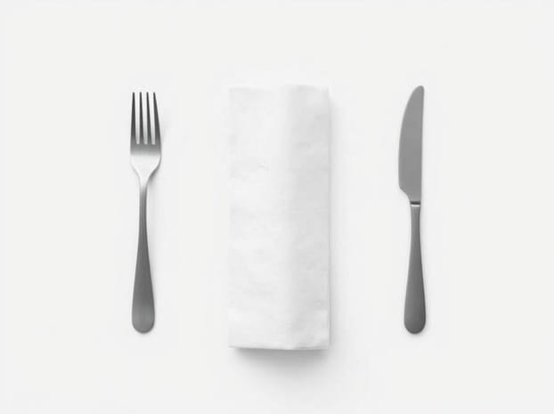 Easy Paper Napkin Folding For Cutlery