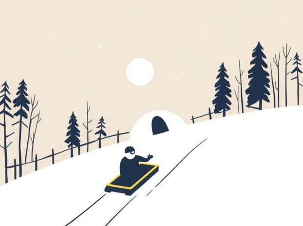 Fort Whyte Alive Tobogganing