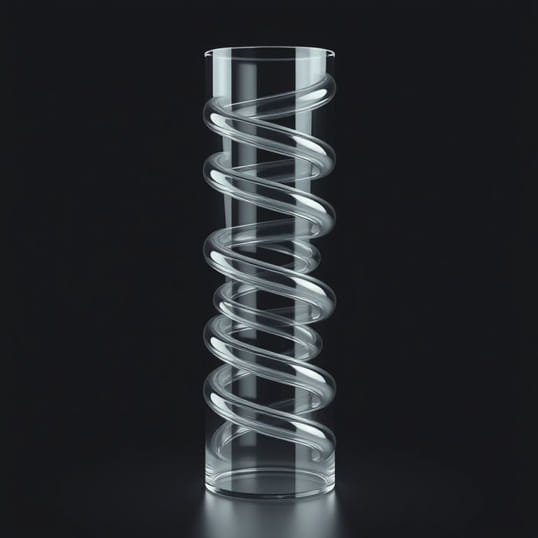 Glass Helices Packed Column