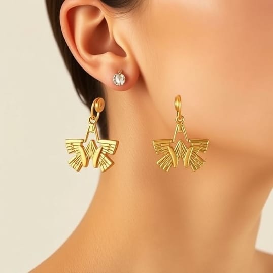 Gold Vivienne Westwood Earrings