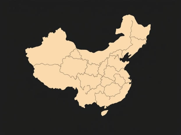 Great Wall Of China Mapped Out