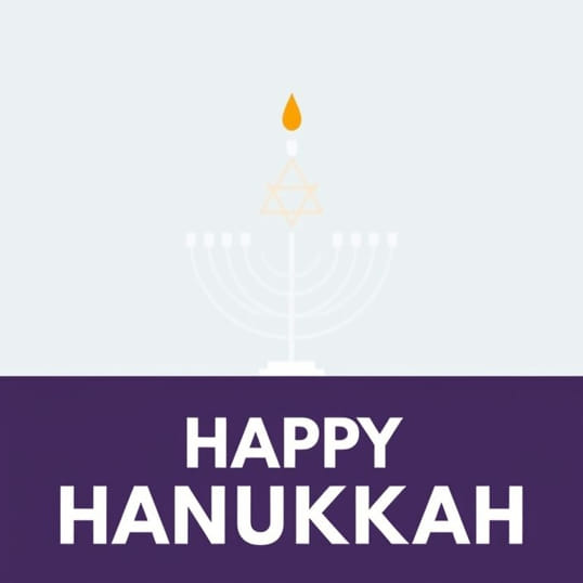 Happy Hanukkah In Hebrew