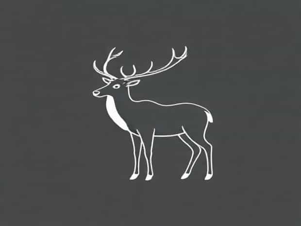 How To Draw A Caribou