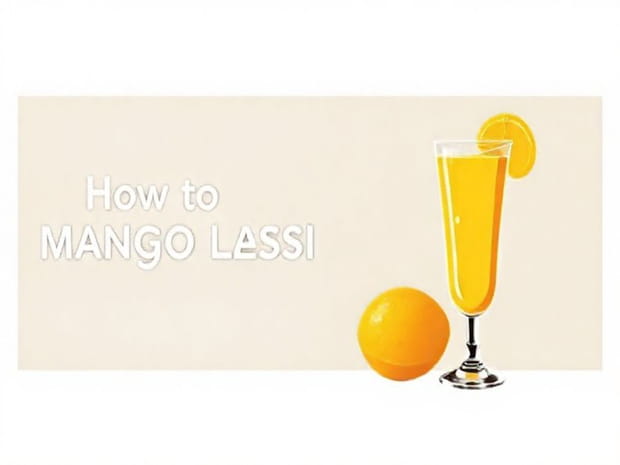 How To Mango Lassi