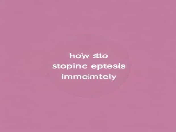 How To Stop A Manic Episode Immediately