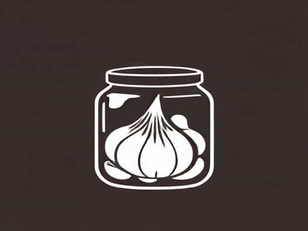 Jar Of Peeled Garlic
