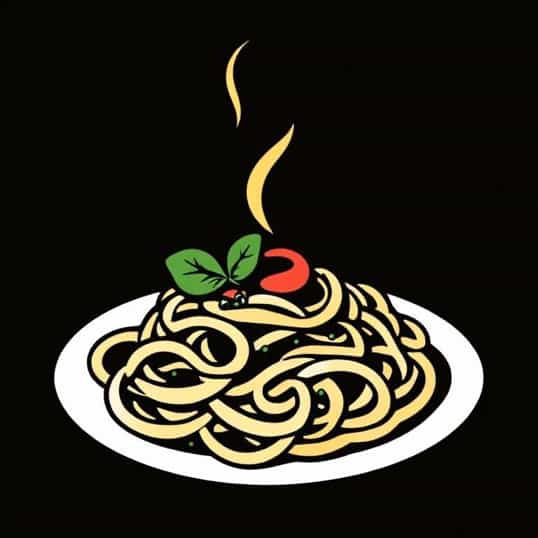 Kremet Pasta Med Scampi