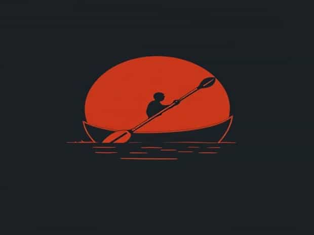 Live With Crooked Oar Stuck In