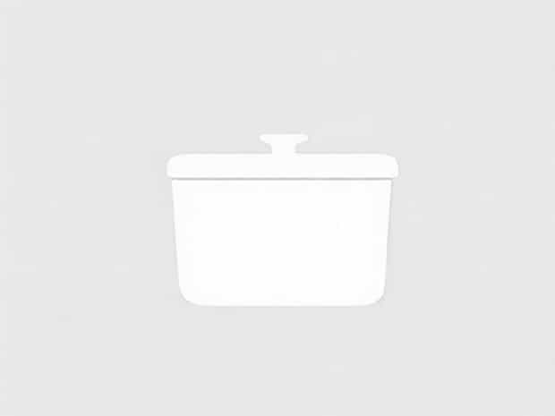 Mainstays Xlarge Lidded Storage White