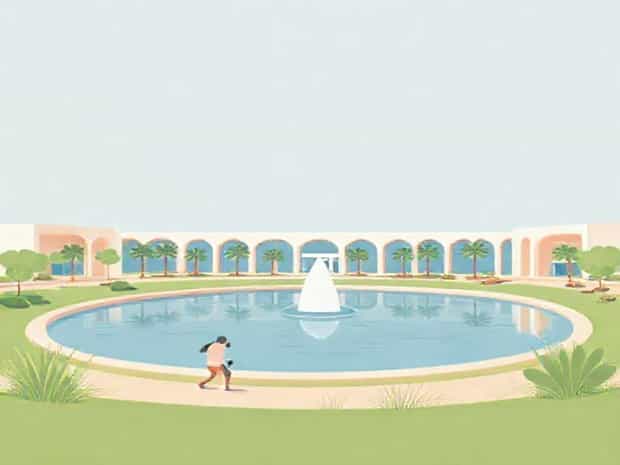 Mall Of The Emirates Jogging Pond