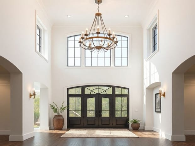 Chandelier For Two Story Foyer