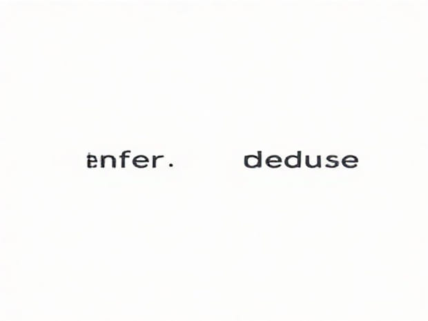 Difference Between Infer And Deduce