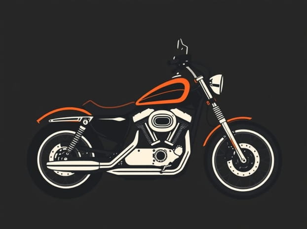 Forty Eight Harley Davidson