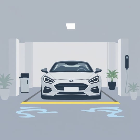 Garage Water Containment Mat