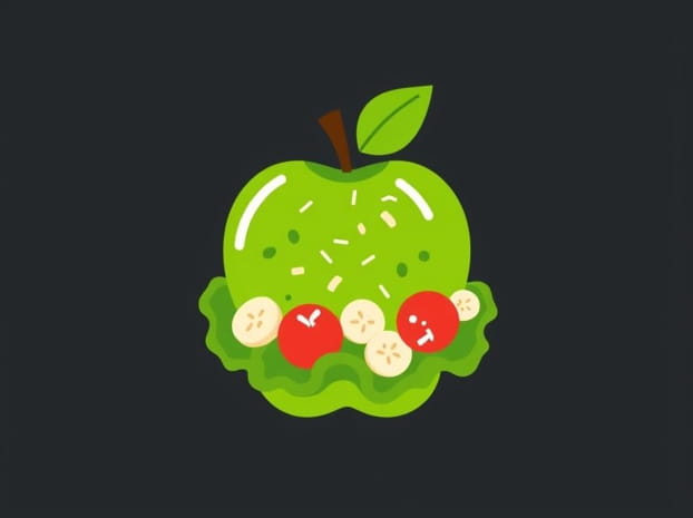 Green Apple Snicker Salad