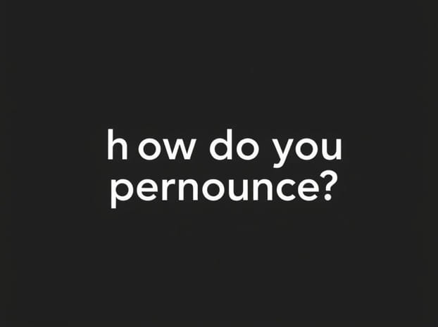 How Do You Pronounce Denouement