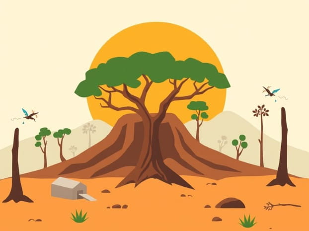 How Does Deforestation Cause Desertification?