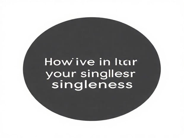 How To Thrive In Your Singleness